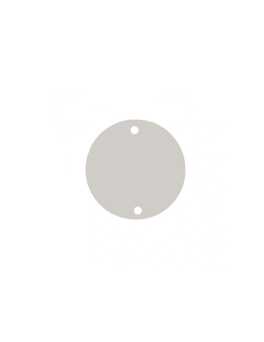 Sew on Mirrors round 23 mm silver