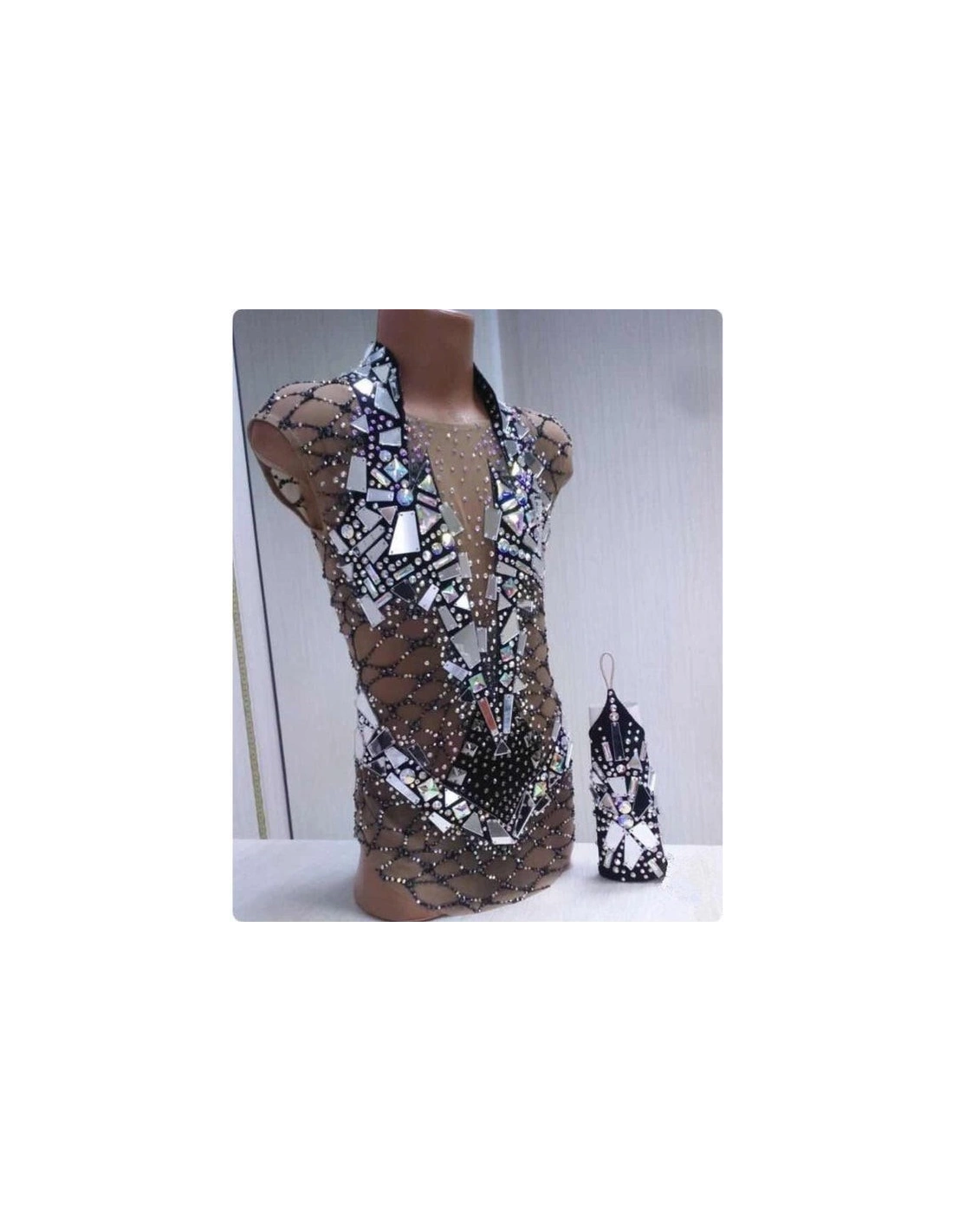 silver sewing mirrors for body