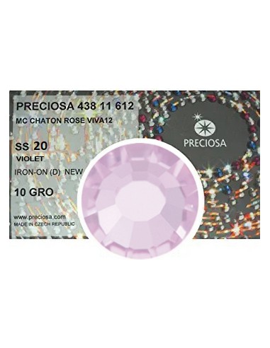 Strass Preciosa Termoadesivo ss 20 Violet  rhinestones hotfix