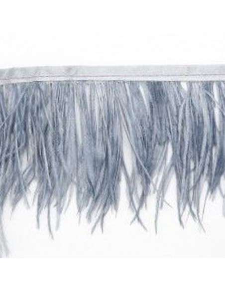 Confezione da 4,6 m di piume di struzzo tinte naturali 9-12 cm KOLIGHT frangia per fai da te costumi cucito artigianato decorazione Teal 