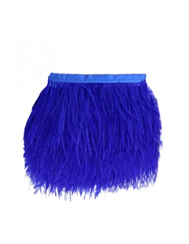 Fringe Sewing Sapphire Ostrich Feathers