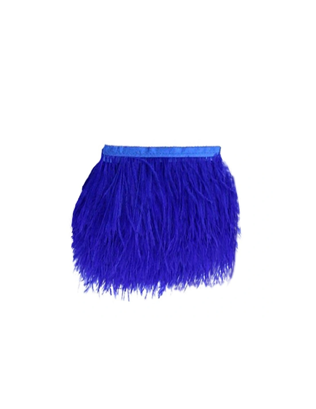 Fringe Sewing Sapphire Ostrich Feathers