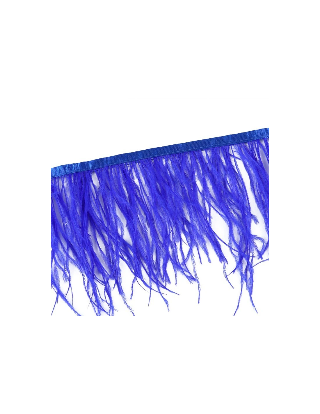 Fringe Sewing Sapphire Ostrich Feathers