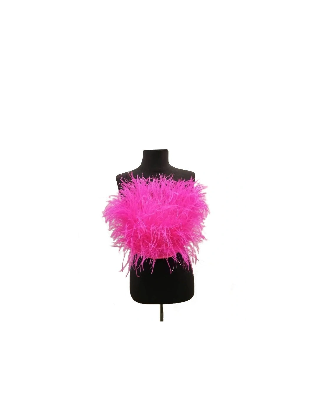 application Fringe Sewing Fuchsia Ostrich Feathers