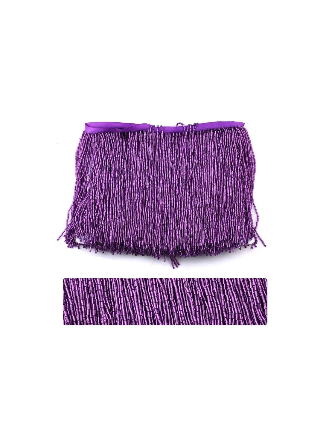 Frange da cucire a Cannette Amethyst
