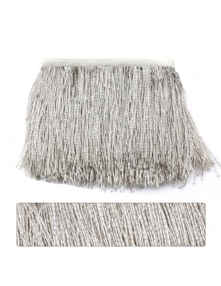 Frange da cucire a Cannette Silver Frange da cucire a Cannette Silver