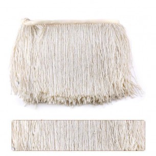 Frange da cucire a Cannette Off White 2