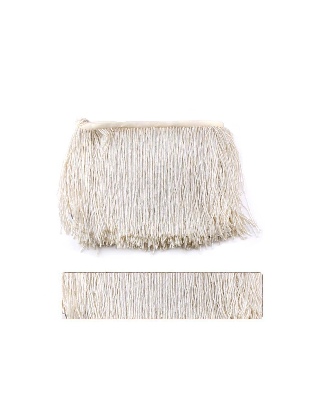 Fringes sewing bugles Off White