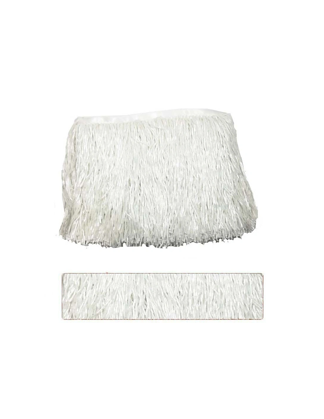 Fringes Bugles White