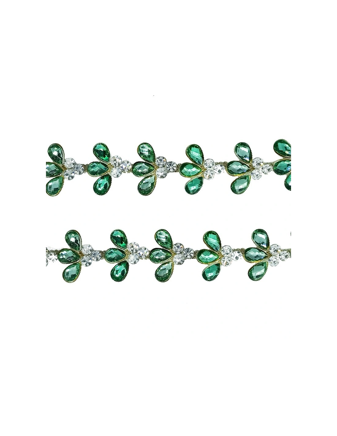 Crystal Rhinestones Chain Crystal-Stone32 / 36-Silver - 20 CM - Rhinestone chains