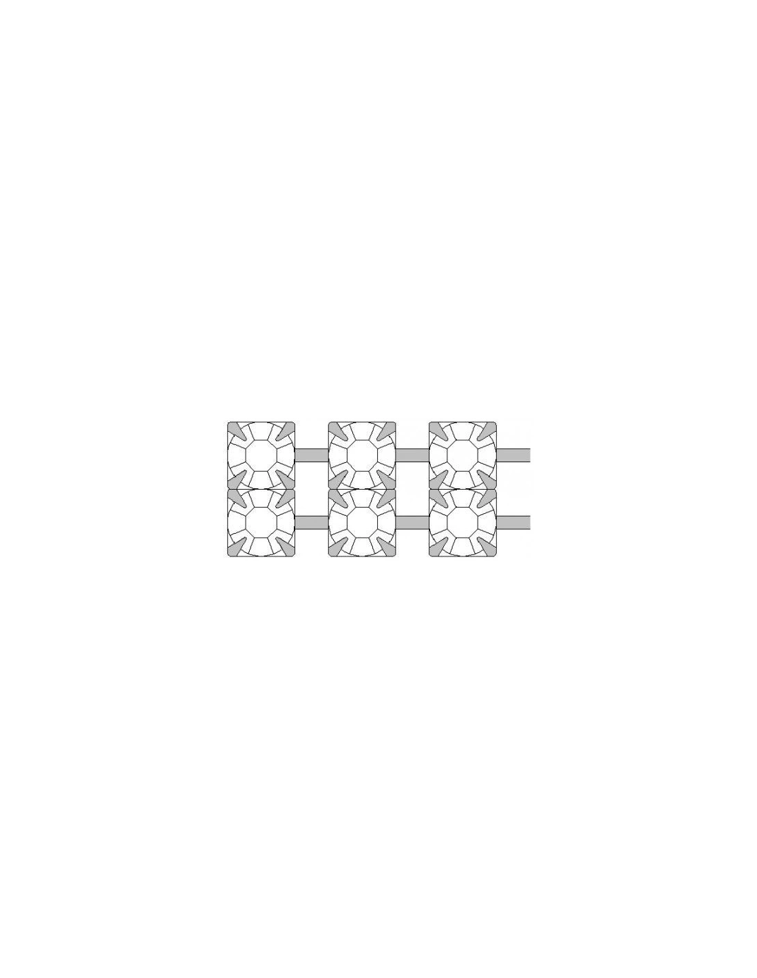 Distant Chain Strass  ss 8.5 Crystal-Silver - 1MT - Rhinestone chains