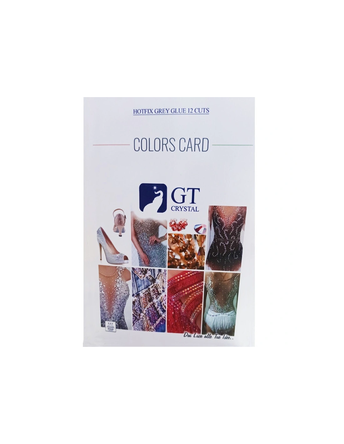 KIT TEST PRODOTTI "GT CRYSTAL" CARTELLA COLORI STRASS - GT CRYSTAL