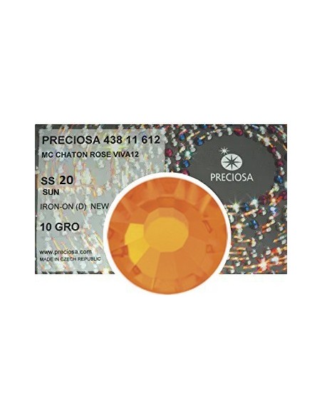 Strass Preciosa Termoadesivi ss 20  Sun - 1440 pz hotfix