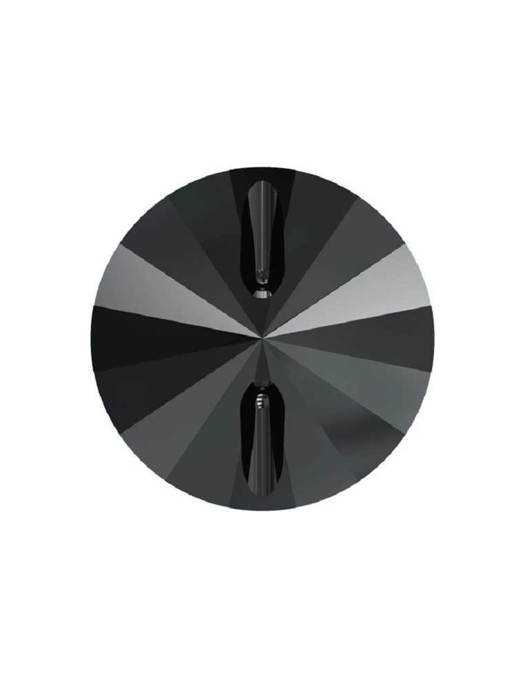 Swarovski Button 10 mm Hematite - 1PC - Buttons