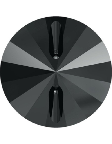 Swarovski Button 10 mm Hematite - 1PC - Buttons