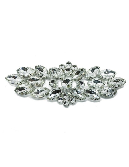 Application Strass Crystal-Stones-Silver  - 1PC - DECORATIONS FOR CLOTHES