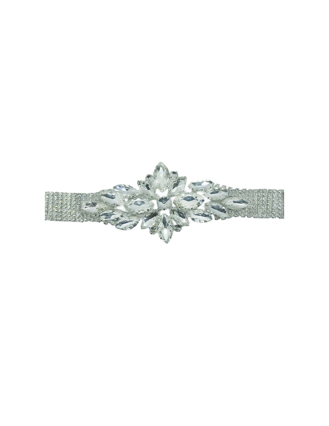Application Strass Crystal-Stones-Silver - 1PC - DECORATIONS FOR CLOTHES