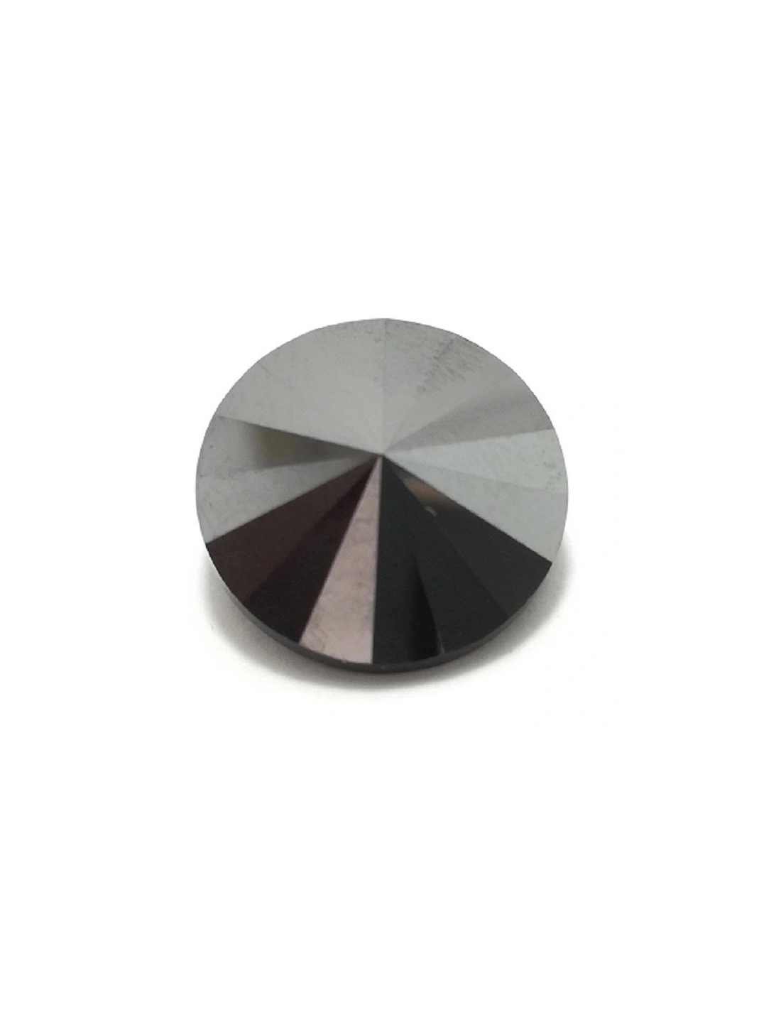 Bottone Swarovski mm 12 Hematite - 1PZ - Bottoni