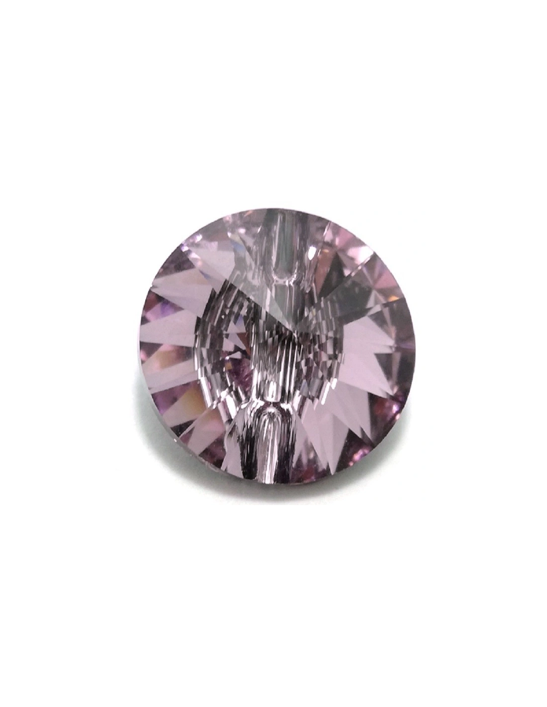 Swarovski Button mm 12 Lt. Amethyst - 1PC - Buttons