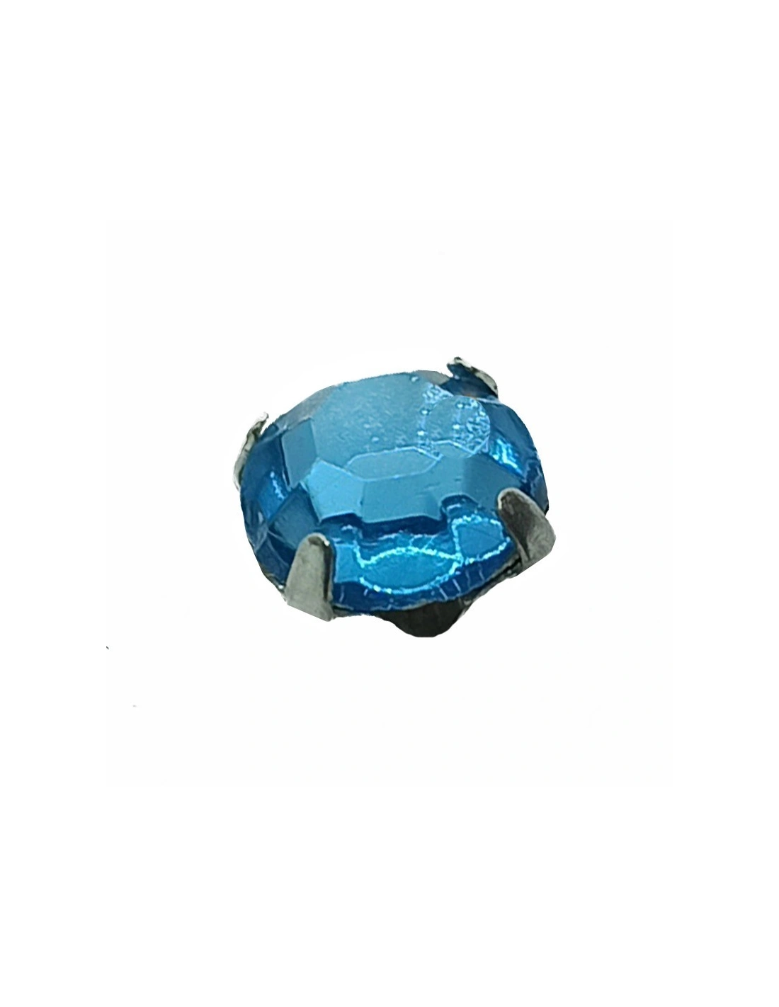 Roses GT Crystal ss 20 (mm 4,8) Aqua-Silver - 48PCS - Stones to be sewn with setting