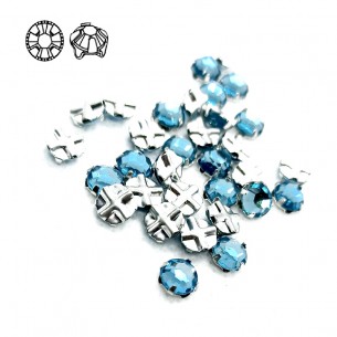 Rosetta GT Crystal ss 30 (mm 6,5) Aqua-Silver - 24PZ 2