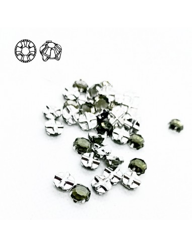 Rosetta GT Crystal ss 30 (mm 6,5) Bl. Diamond-Silver - 24PZ Rosetta GT Crystal ss 30 (mm 6,5) Bl. Diamond-Silver - 24PZ