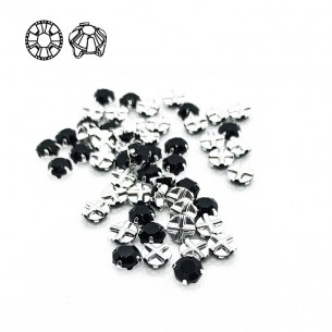 Rosetta GT Crystal ss 30 (mm 6,5) Jet-Silver - 24PZ 2