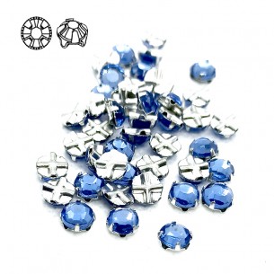 Rosetta GT Crystal ss 30 (mm 6,5) Lt. Sapphire-Silver - 24PZ 2