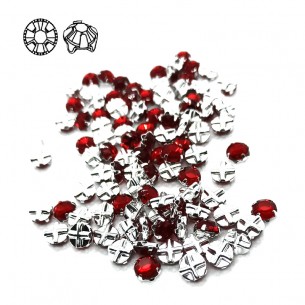 Rosetta GT Crystal ss 12 (mm 3,2) Lt. Siam-Silver - 48PZ 2