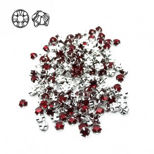 Rosetta GT Crystal ss 20 (mm 4,8) Siam-Silver - 48PZ 2