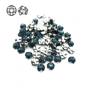 Rosetta GT Crystal ss 12 (mm 3,2) Montana-Silver - 48PZ 2