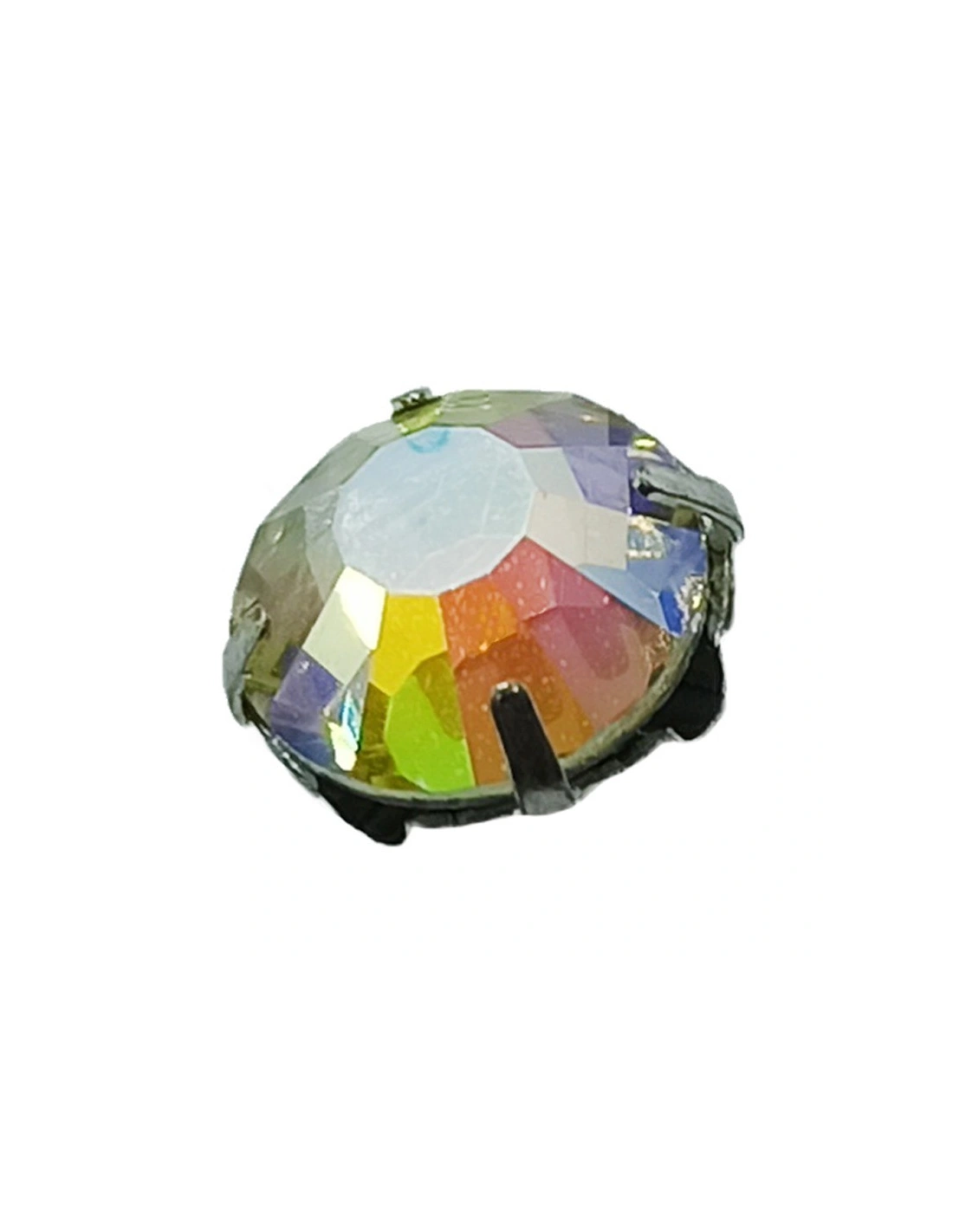 Roses GT Crystal ss 20 (mm 4,8) Crystal AB-Silver - 48PCS - Stones to be sewn with setting