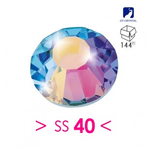 50 pezzi-Crystal Ø 6mm Strass Hotfix 
