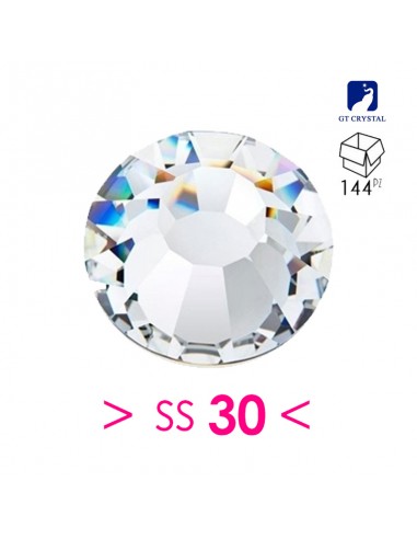 Strass GT Crystal Termoadesivo ss 30 Crystal - 144PZ Rhinestones Hotfix Strass GT Crystal Termoadesivo ss 30 Crystal - 144PZ Rhinestones Hotfix