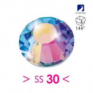 Strass GT Crystal Termoadesivo ss 30  Crystal AB - 144PZ  Rhinestones Hotfix 2