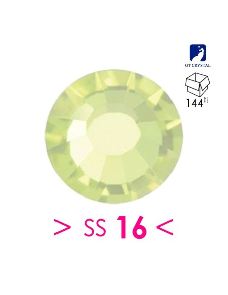 Rhinestones Strass GT Crystal Termoadesivo ss 16 Jonquil - 144PZ Hotfix