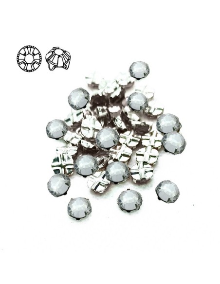 Rosetta Mc Crystal ss 16 (mm 4,00) Crystal-Nickel - 48PZ