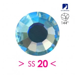 Strass GT Crystal Termoadesivi ss 20 Aquamarine AB - 144PZ 2