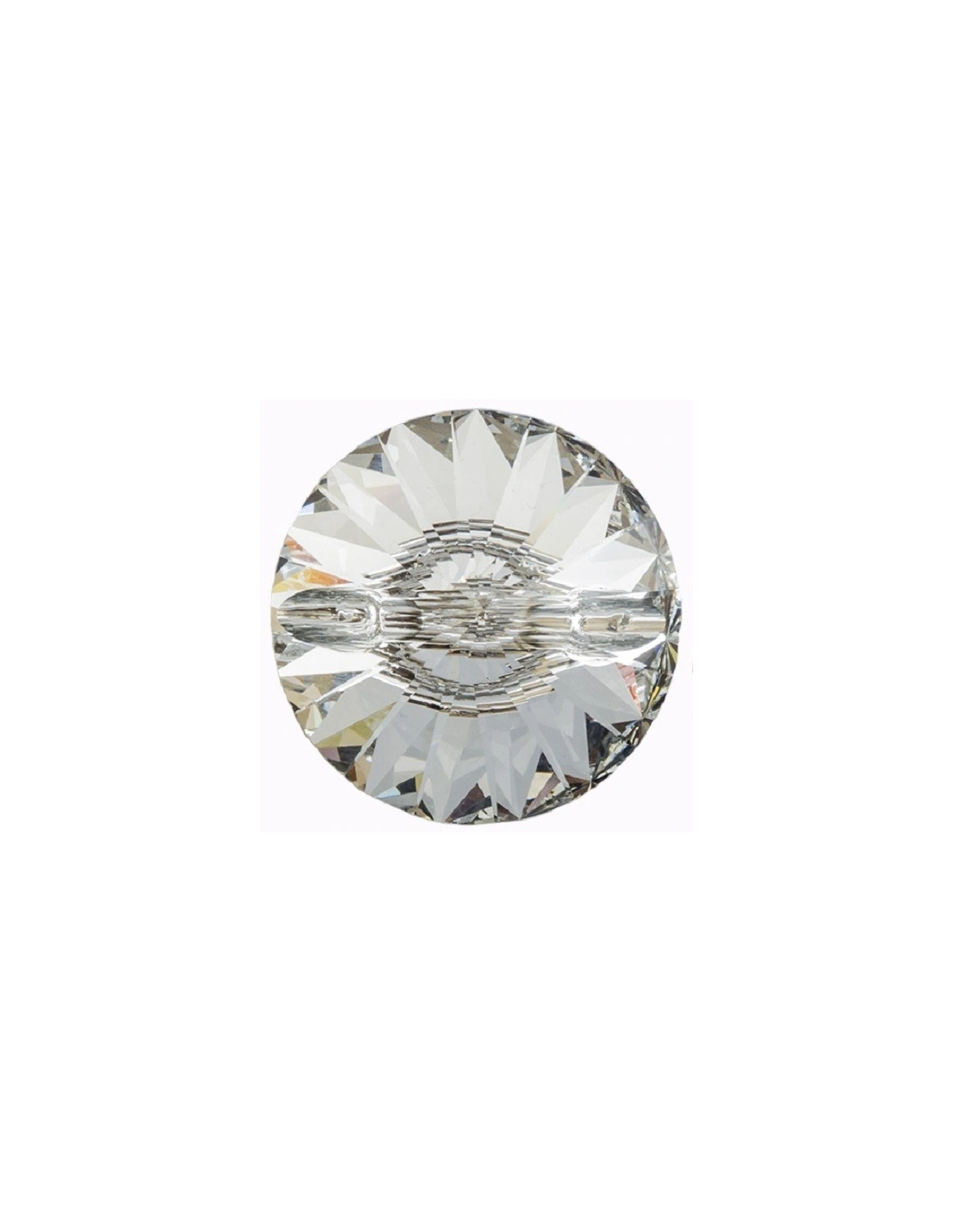 Glass Button 16 mm Crystal - 1PC - Buttons
