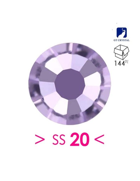 Strass GT Crystal Termoadesivo ss 20  Violet - 144PZ Rhinestones Hotfix