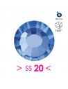 Strass Preciosa Termoadesivo ss 20  Sapphire - 144PZ Rhinestones Hotfix