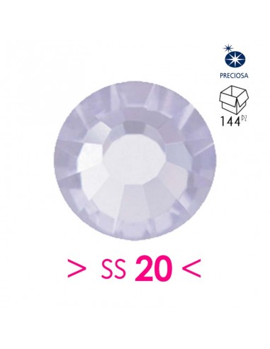 Strass Preciosa Termoadesivo ss 20  Tanzanite - 144PZ Rhinestones Hotfix