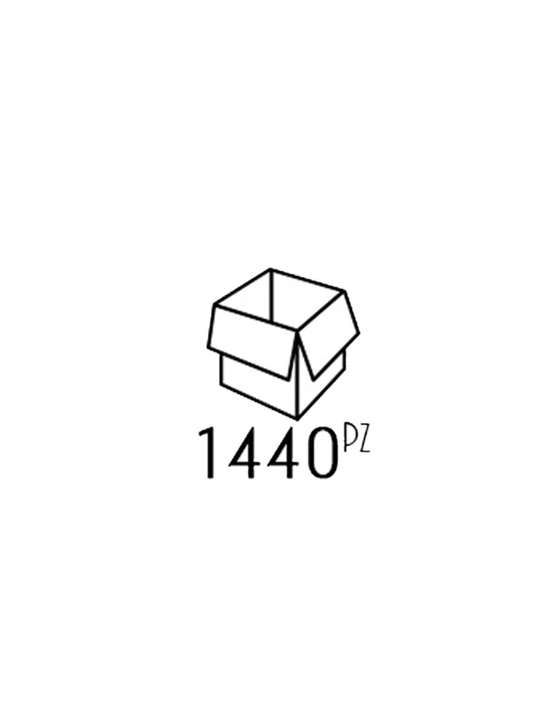 pacco da 1440 pz di  Strass Rhinestones Preciosa Termoadesivo Hotfix ss 10 Crystal - 1440PZ
