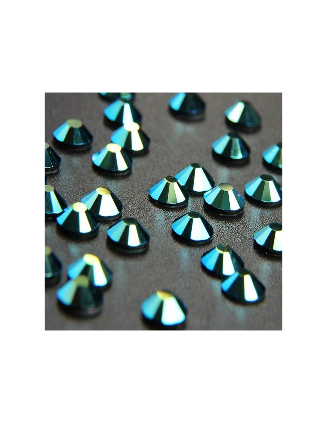 Strass GT Crystal Termoadesivo ss 16  Jet AB - 144PZ rhinestone hotfix