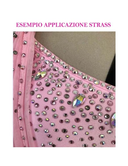 Rhinestones Gt Crystal Hotfix ss 16  Lt. Peach -  144 pcs - Hotfix Strass