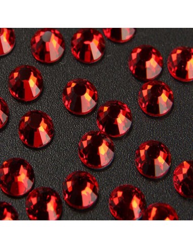 Rhinestones Strass GT Crystal Termoadesivo ss 16 Lt. Siam - 144PZ Hotfix Rhinestones Strass GT Crystal Termoadesivo ss 16 Lt. Siam - 144PZ Hotfix