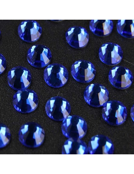 Strass GT Crystal Termoadesivo Hotfix ss 16  Sapphire - 144PZ