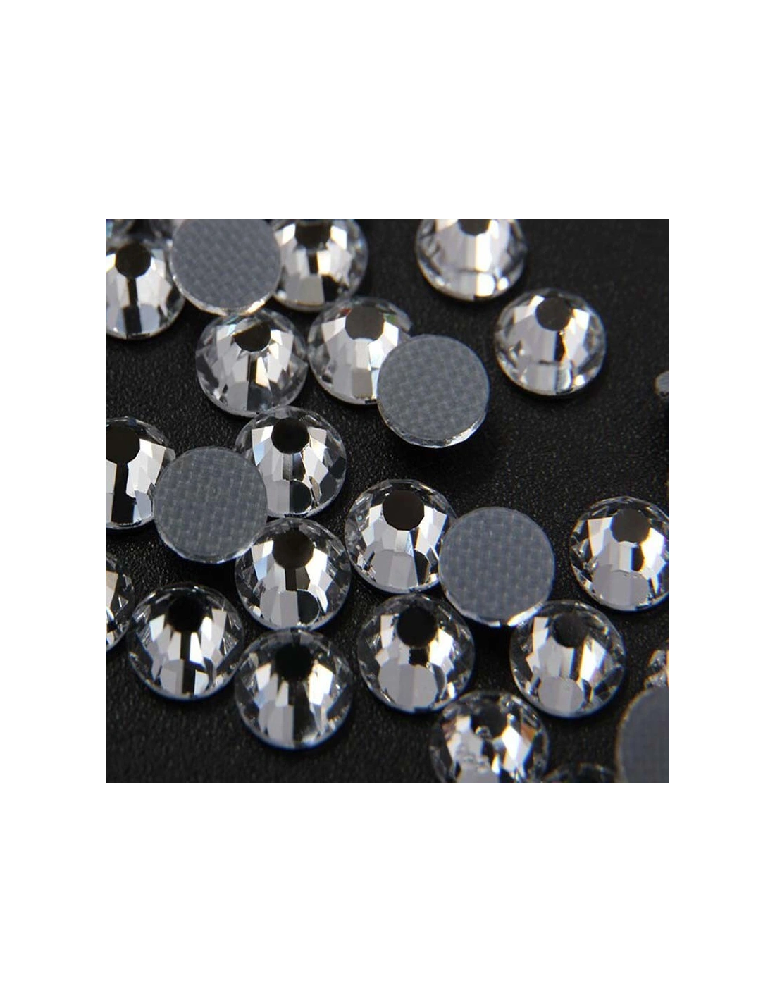 Strass Rhinestones GT Crystal Termoadesivo Hotfix ss 6  Crystal - 144PZ