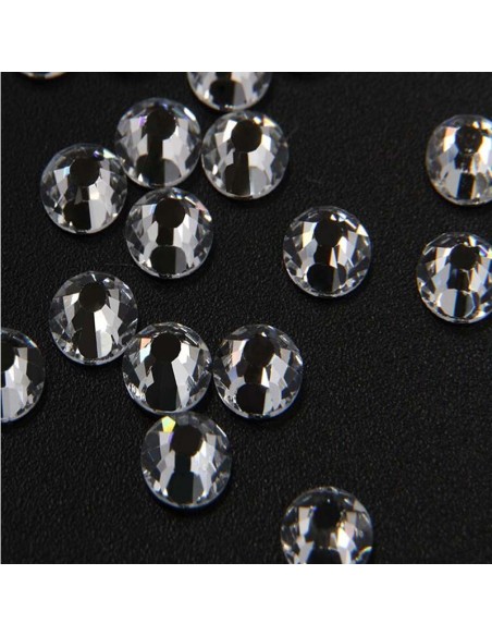 Strass GT Crystal Termoadesivo Hotfix ss 10  Crystal - 144PZ rhinestone hotfix