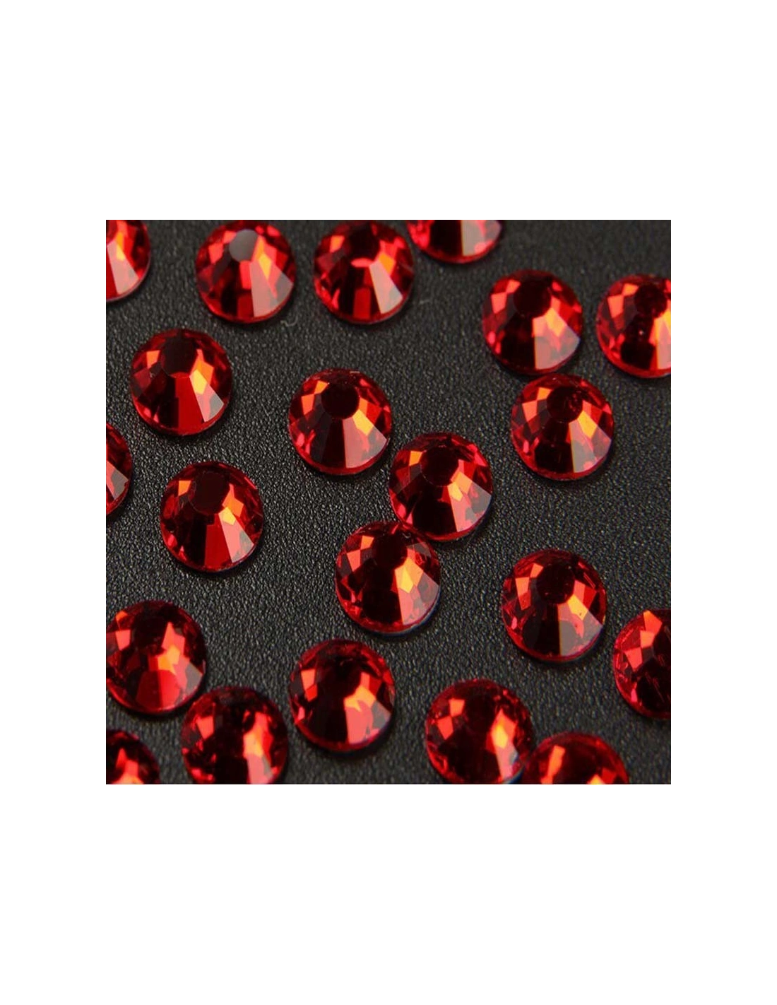 Rhinestones Gt Crystal Hotfix ss 12 Lt. Siam - 144 pcs - Hotfix Strass